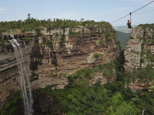 Ziplining in South Africa
